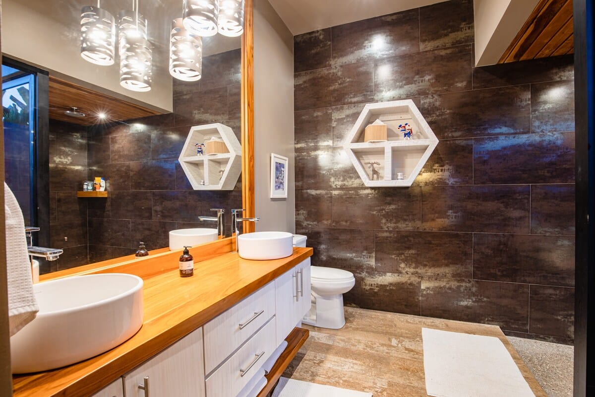 Master bathroom