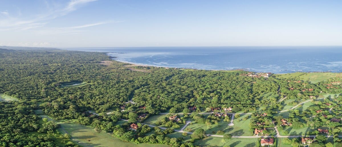 Aerial view Reserva de Golf community