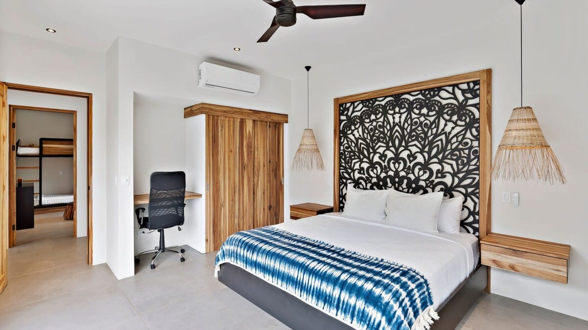 Second bedroom with work space