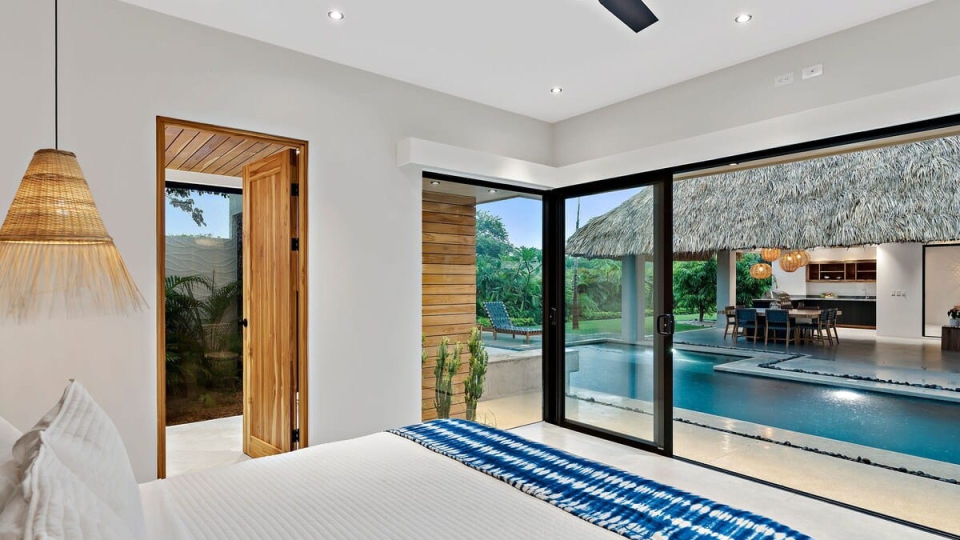 Second bedroom view to the pool