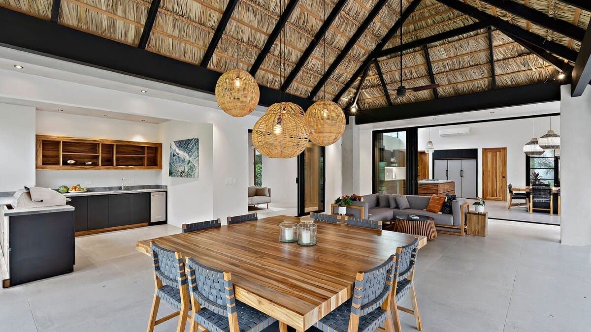 Nice setup for the rancho BBQ area