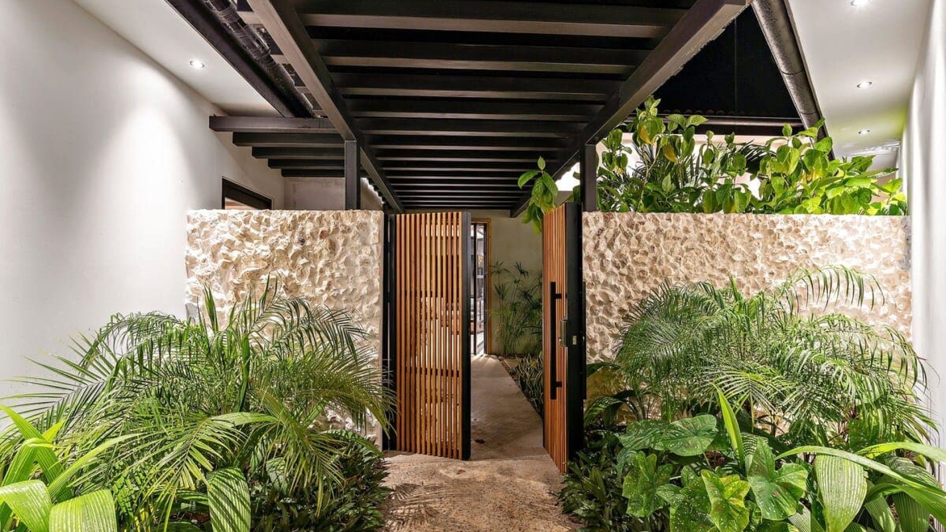 House main gate entrance to the house